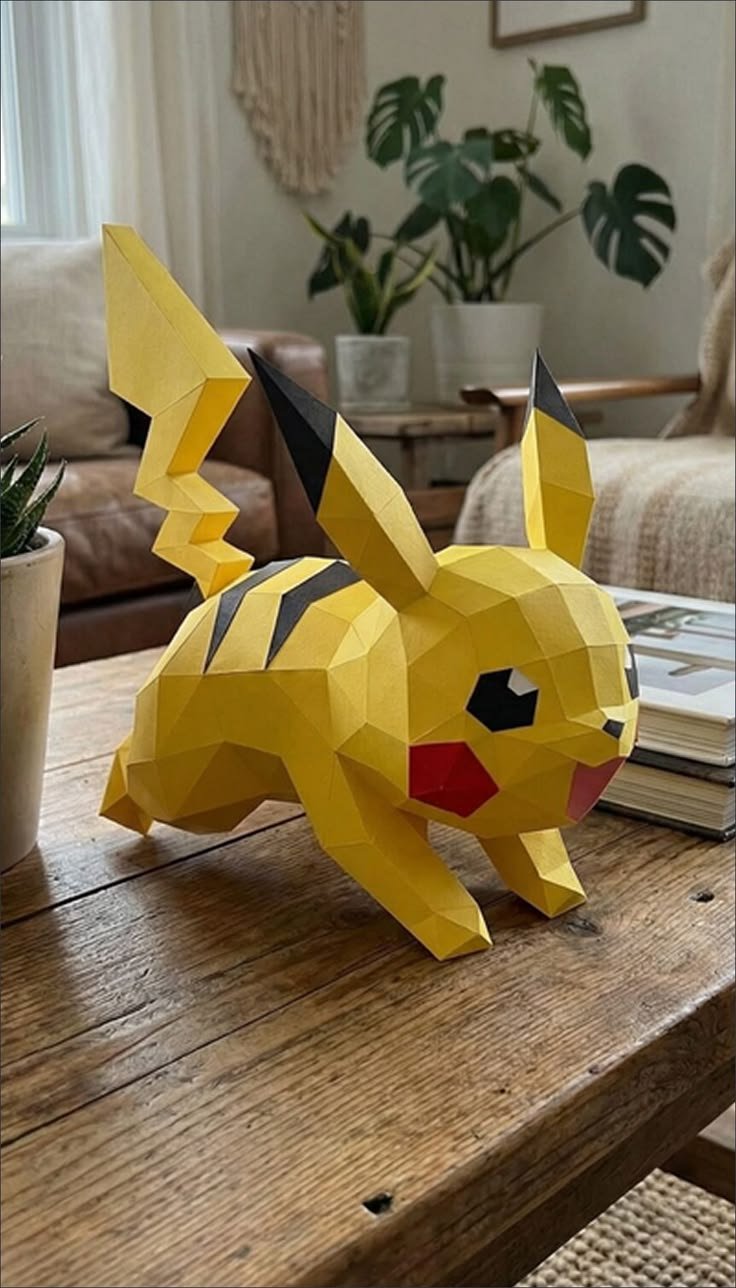 Pikachu paper craft